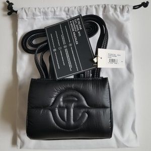 Telfar Small Puff Shopper Black New With Tag